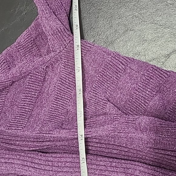 Athleta Women's purple duster cardigan sweater size S* casual boho preppy fall - Picture 6 of 9